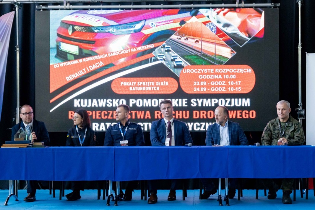 V Kujawsko-Pomorskie Sympozjum Bezpieczeństwa Ruchu Drogowego
